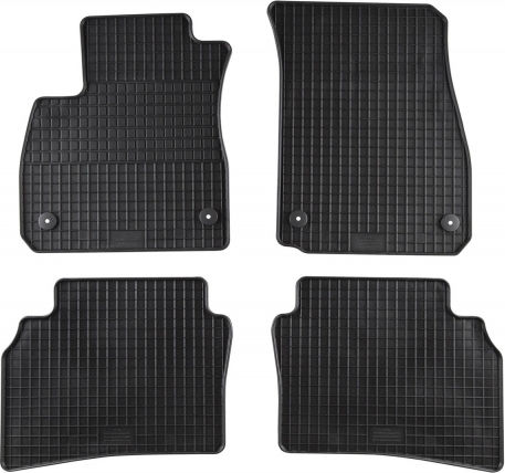 Petex Set of Front and Rear Mats 4pcs for Opel Insignia 2017 Black