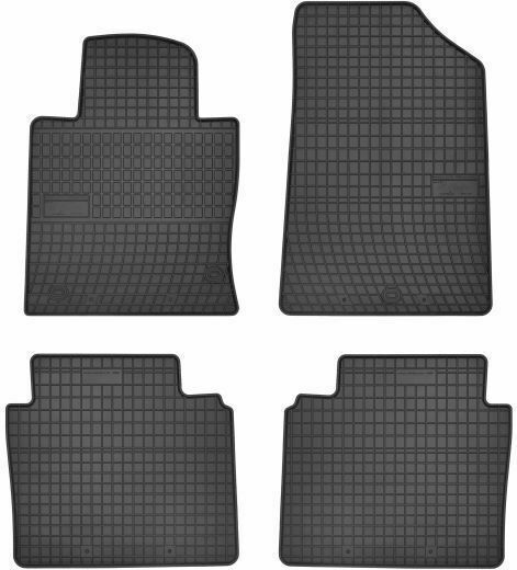 Frogum Set of Front and Rear Mats 4pcs for Kia Optima 2015+ Black