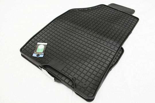 Petex Set of Front and Rear Mats 4pcs for Peugeot 307 2001-2007 Black