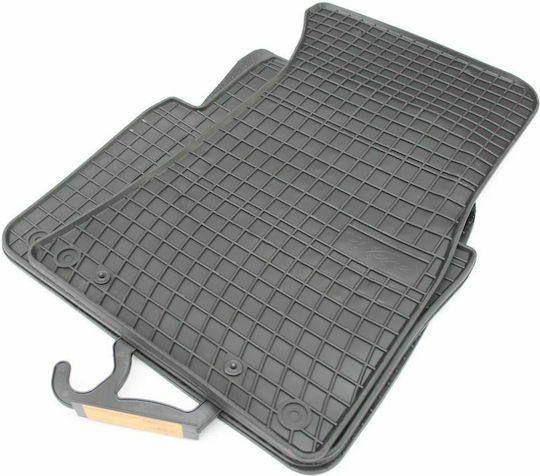 Frogum Set of Front and Rear Mats 4pcs for Audi A8 2002-2010 Black
