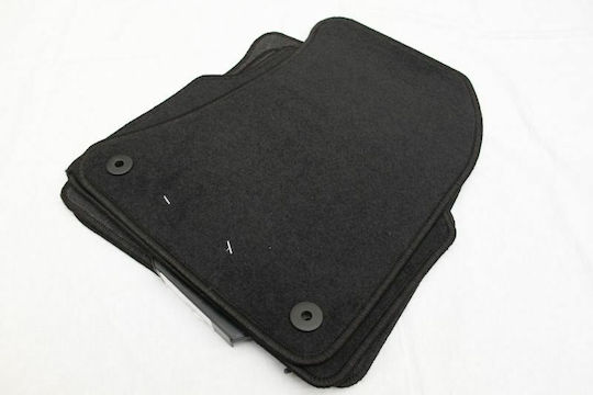 Petex Set of Front and Rear Mats 4pcs for Audi A8 2010+ Black
