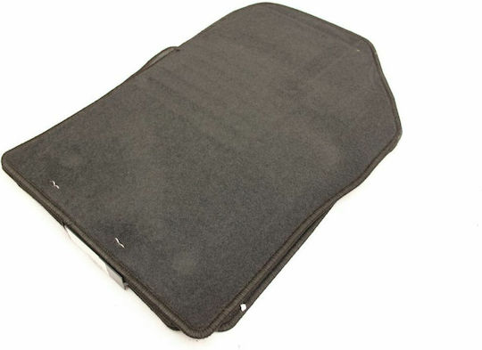 Petex Set of Front and Rear Mats 4pcs for Dacia Lodgy 2012+ Black