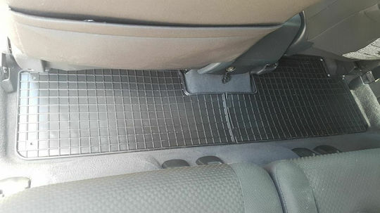 Frogum Set of Front and Rear Mats 4pcs for Toyota Corolla Verso 2004-2009 Black