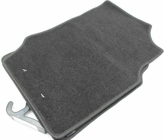 Petex Set of Front and Rear Mats 4pcs for Nissan Almera 2000-2006 Black