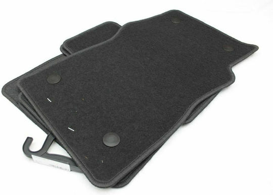 Petex Set of Front and Rear Mats 4pcs for Alfa Romeo Stelvio 2017+ Black