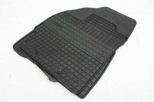 Frogum Set of Front and Rear Mats 4pcs for Toyota Prius 2010 Black