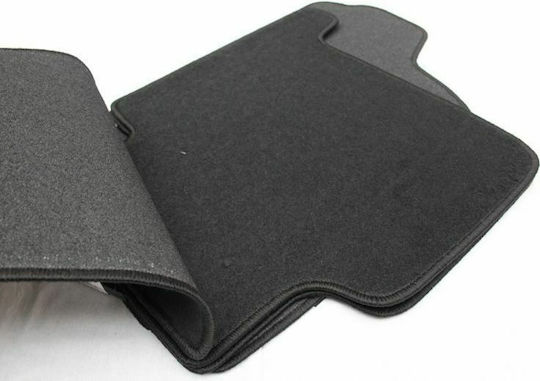 Petex Set of Front and Rear Mats 4pcs for Nissan Terrano 1996-2004 Black
