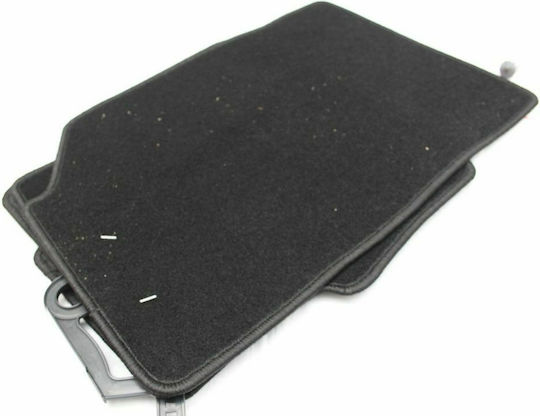 Petex Set of Front and Rear Mats 4pcs for Honda Accord 1998-2002 Black