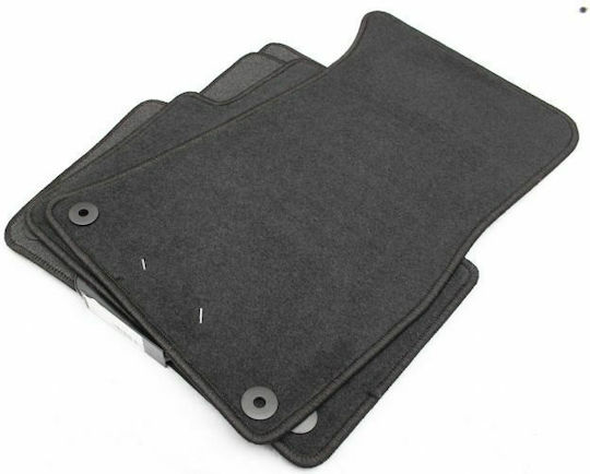 Petex Set of Front and Rear Mats 4pcs for Audi A8 2002-2010 Black