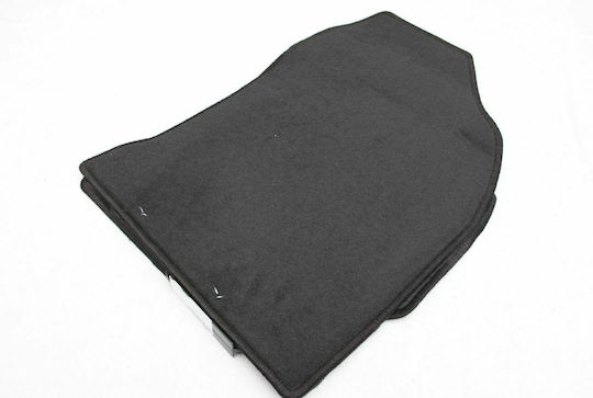 Petex Satz Vorder- und Hintermatten 4Stück aus Teppichboden für Toyota Auris 2013 Schwarz