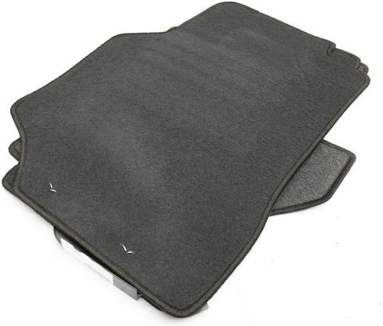 Petex Set of Front and Rear Mats 4pcs for Peugeot 1007 2005-2009 Black