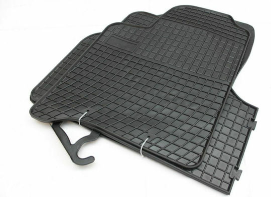 Frogum Set of Front and Rear Mats 4pcs for Renault Scenic 1996-2003 Black