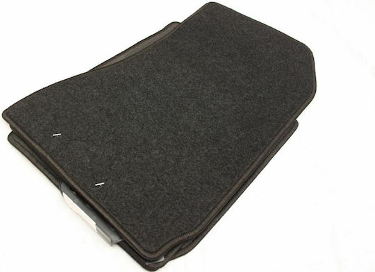 Petex Satz Vorder- und Hintermatten 4Stück aus Teppichboden für Alfa Romeo Alfa 159 2005-2011 Schwarz