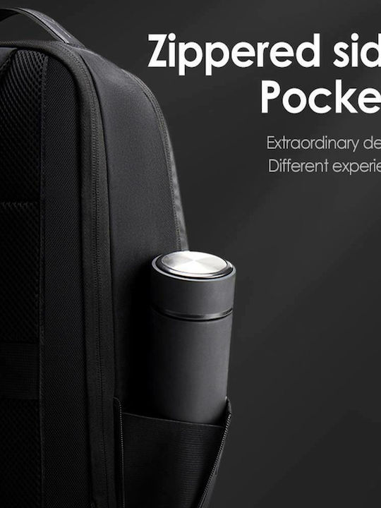 Arctic Hunter Golden Wolf GB00402 Waterproof Laptop Backpack 15.6" with USB Port in Black Colour