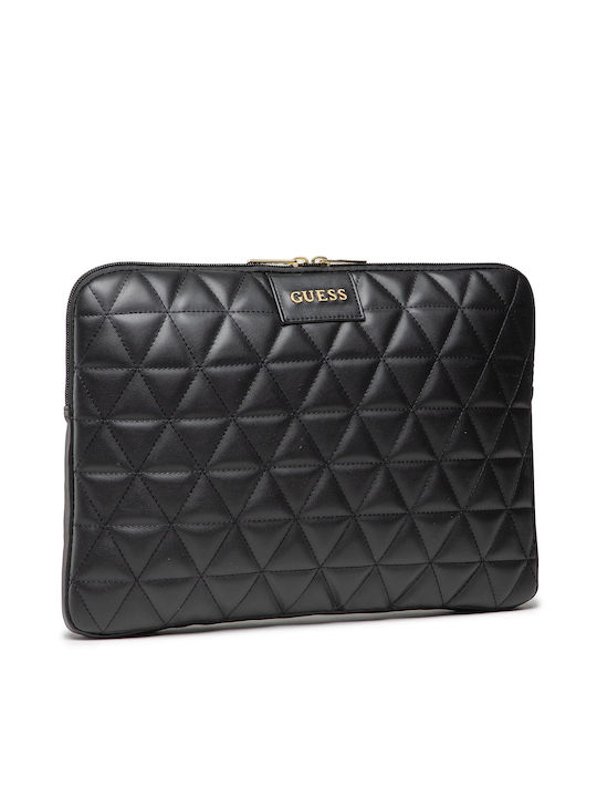 Guess Quilted Θήκη για Laptop 13" σε Μαύρο χρώμα