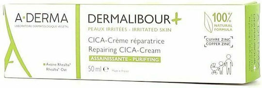 A-Derma Dermalibour+ Body Restoring Cream for Dry Very Dry & Sensitive Skin 50ml