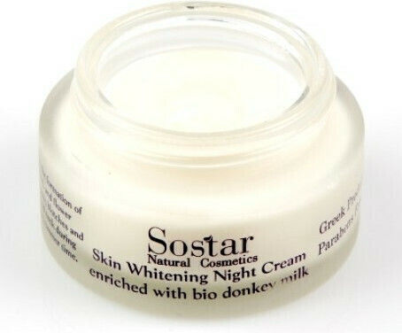 Sostar The Milk Cremă De Față De Noapte Pentru Albire Cu Vitamina C & Ceramide 50ml