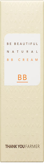 Thank You Farmer Be Beautiful BB Natural Beige Ενυδατική Κρέμα Προσώπου Ημέρας με SPF30 40ml