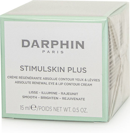 Darphin Stimulskin Plus Κρέμα Ματιών & Χειλιών για Αντιγήρανση , Σύσφιξη & Μαύροι Κύκλοι 15ml