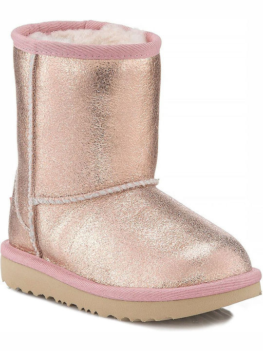 Classic II Wildleder Kinderstiefel Rosa