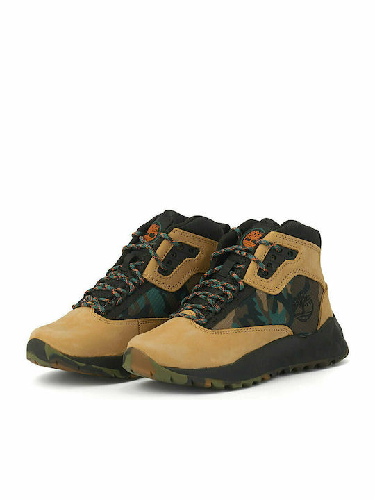 Kids Hiking Boots Solar Wave Yellow