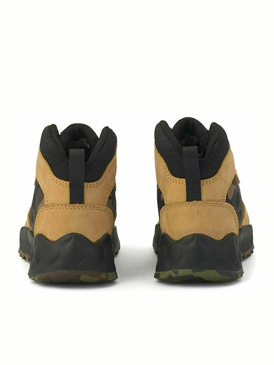 Kids Hiking Boots Solar Wave Yellow