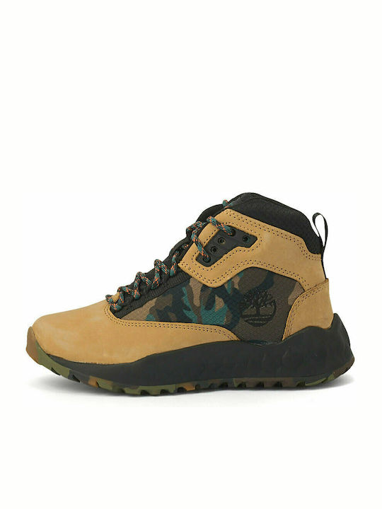 Kids Hiking Boots Solar Wave Yellow