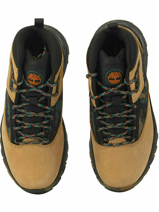 Kids Hiking Boots Solar Wave Yellow