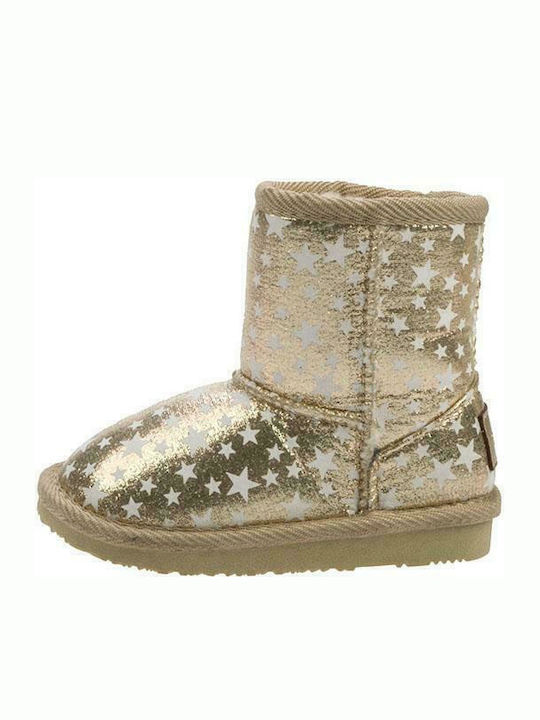 Anatomical Kids Boots Gold