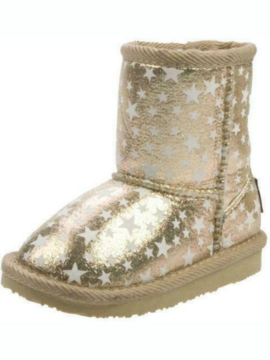 Anatomical Kids Boots Gold