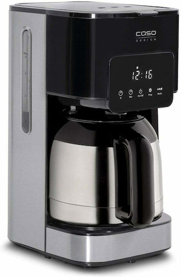 Caso Coffee Taste & Style Thermo Προγραμματιζόμενη Καφετιέρα Φίλτρου 800W