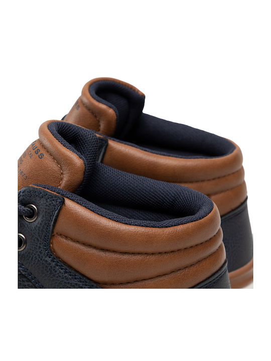 Ascot Kinderstiefeletten mit Schnürsenkeln Blau