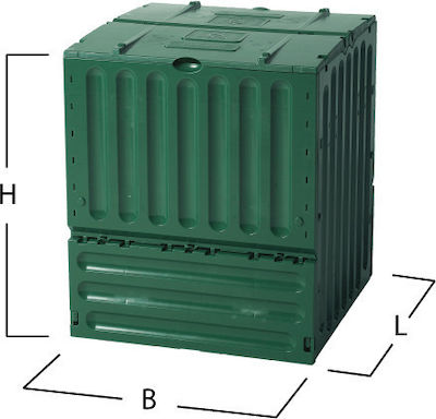 Eco King Πρασινος Plastic Closed Type Composter 600lt