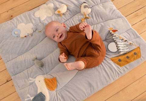Little Dutch Sailors Bay Spielmatte für Neugeborene