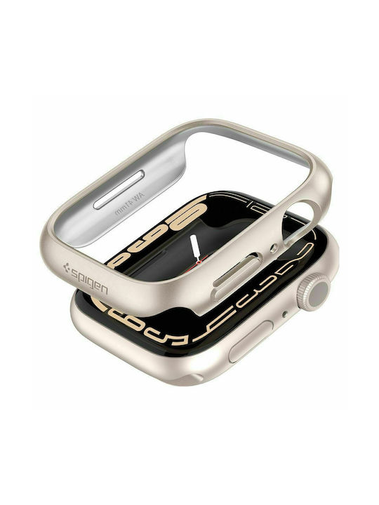 Spigen Thin Fit Carcasă de Plastic Starlight pentru APPLE WATCH 7 (41 mm)