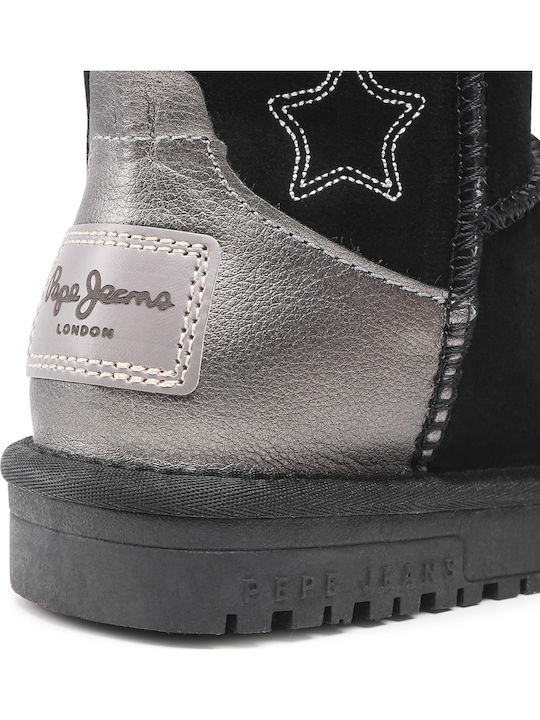 Angel Suede Ghete Pentru Copii Negre