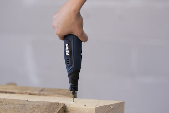 Ferm Περιστροφικό Πολυεργαλείο 12V 1x1.5Ah με Ρύθμιση Ταχύτητας