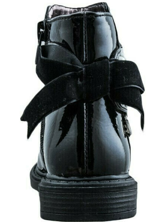 Kids Boots with Zipper Black