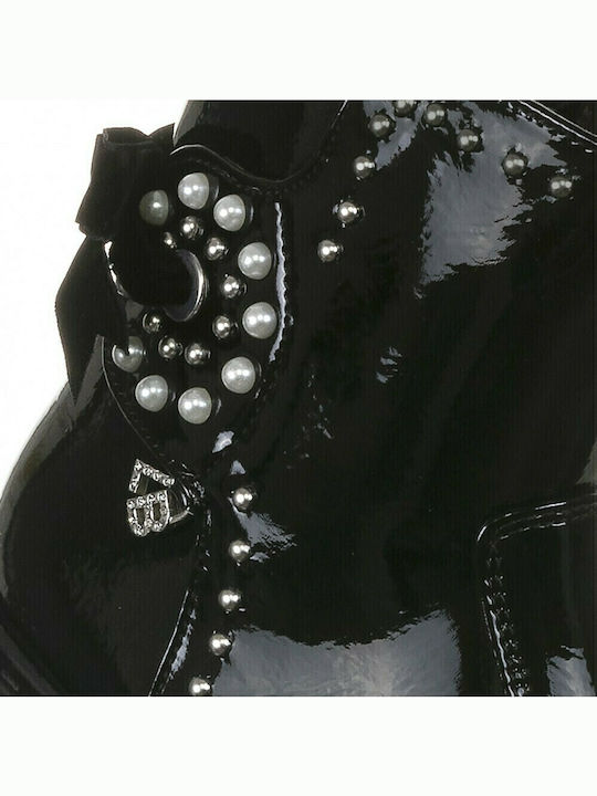 Kids Boots with Zipper Black
