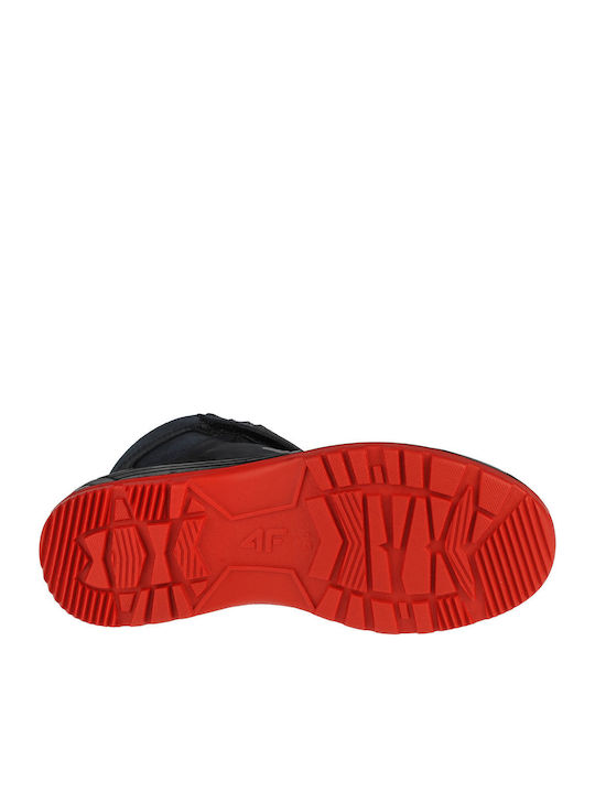 Kids Hiking Boots Navy Blue