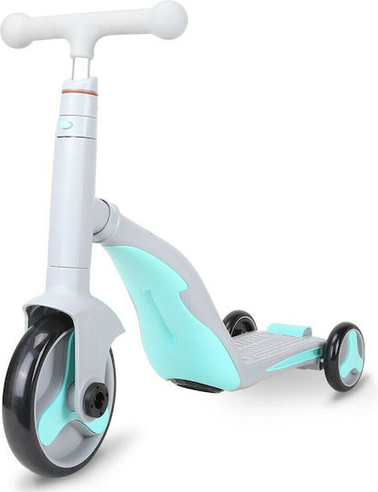 Kids Scooter Fun HD 3-Wheel Light Blue