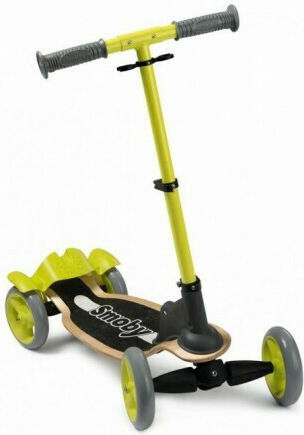 Smoby Детски ролери Сгъваемо S-Cruiser 4 колела Зелен