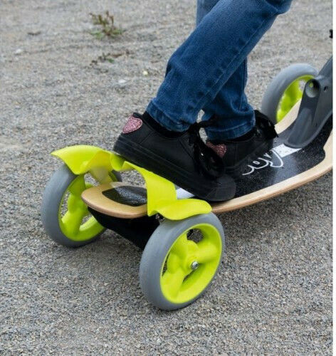 Smoby Детски ролери Сгъваемо S-Cruiser 4 колела Зелен