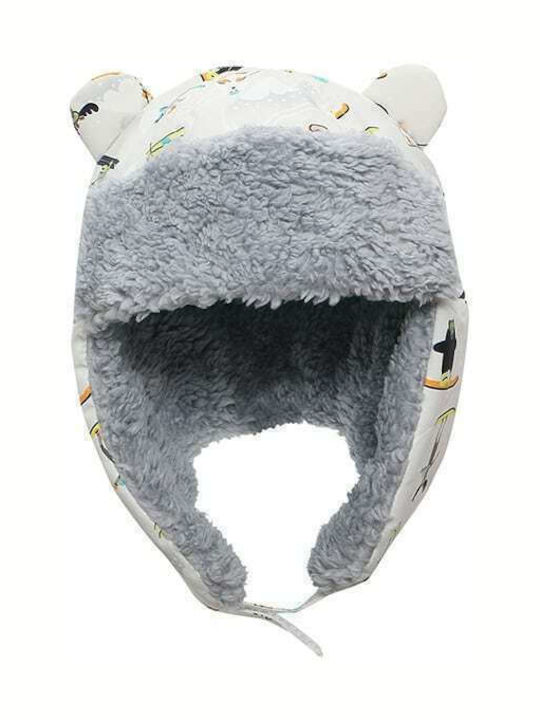 Trapper Ski Căciulă Copil Fleece Gri