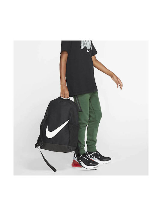 Nike Brasilia Παιδική Τσάντα Πλάτης Μαύρη 30x15εκ.