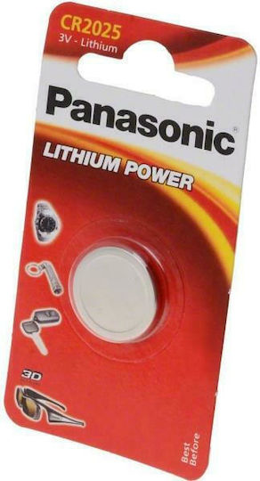 Panasonic Lithium Power Batterie für Uhren CR2025 3V 1Stück