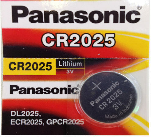 Panasonic Lithium Power Batterie für Uhren CR2025 3V 1Stück