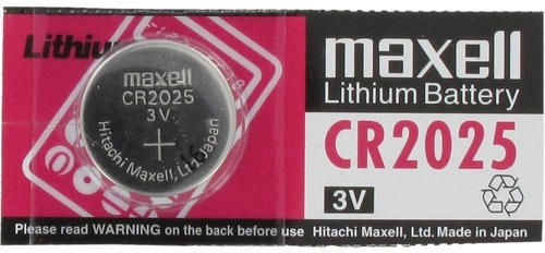 Μπαταρία Στρογγυλή Philips Original Κουμπί Maxell 3v Cr2025