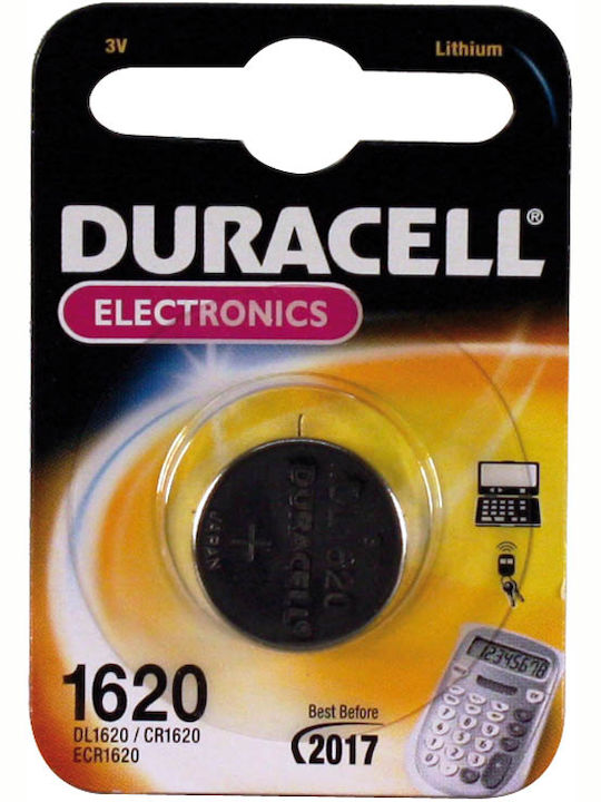 Duracell Electronics Батерия Литий За часовници CR1620 3V 1бр
