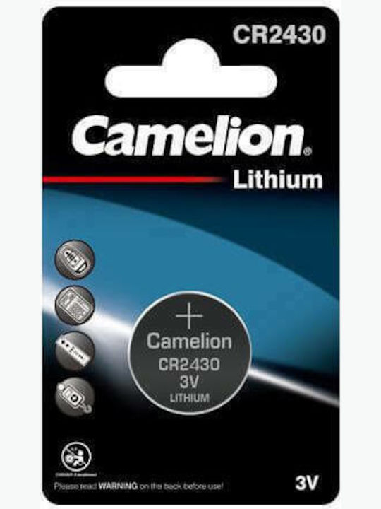 Camelion Μπαταρία Λιθίου Ρολογιών CR2430 3V 1τμχ